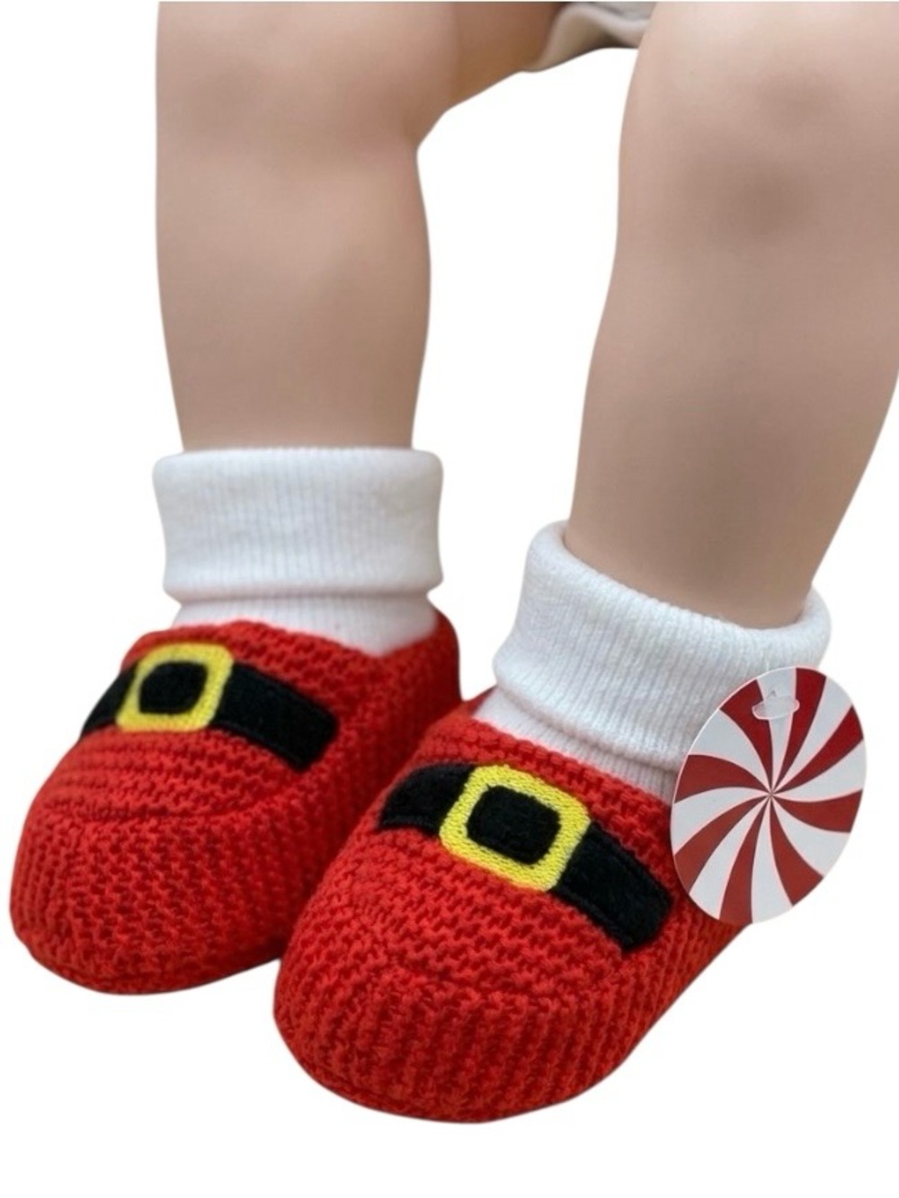 Stepping Stones Baby Knitted Booties (NWT) (Baby 0-3 M)